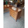 COMMODE STYLE RÉGENCE 4 TIROIRS PIEDS ESCARGOT 