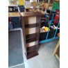 BIBLIOTHÈQUE BOIS TEINTÉ WENGÉ 