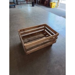 CAISSE RECTANGULAIRE BOIS NATUREL 