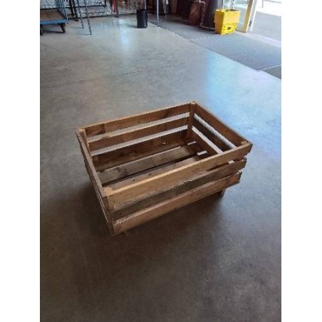 CAISSE RECTANGULAIRE BOIS NATUREL 