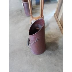 SEAU A CHARBON MÉTAL MARRON