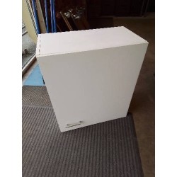 ÉLÉMENT MURAL BOIS BLANC 1 PORTE