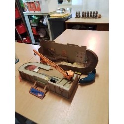GARAGE HOT WHEELS MATTEL CHANTIER ANNÉES 80