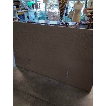 TÊTE DE LIT PU TAUPE 180X106CM