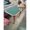 TABLE DE JEU OCTOGONAL BOIS PIRDS GALBÉ 1 TIROIR 
