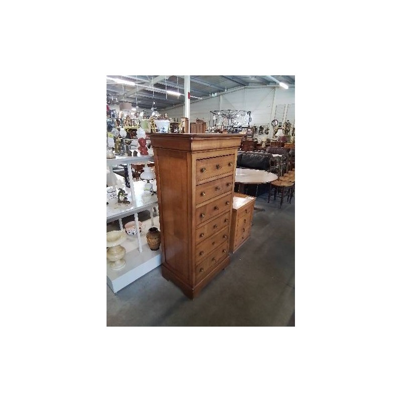 SEMAINIER BOIS CLAIR STYLE DIRECTOIRE 