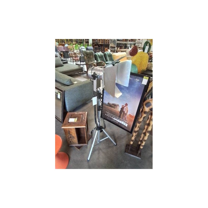 LAMPADAIRE PROJECTEUR TRÉPIED MÉTAL 