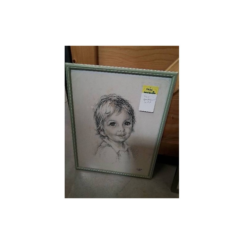 GRAVURE JEUNE ENFANT 