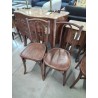 CHAISE BISTROT BOIS COURBÉ ANNÉES 50