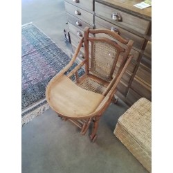 CHAISE TROTTEUR ENFANT BOIS CANNÉ DÉBUT XXE