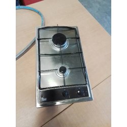 PLAQUE DE CUISSON 2 FOYERS ACIER INOX TEKA GAZ DE VILLE