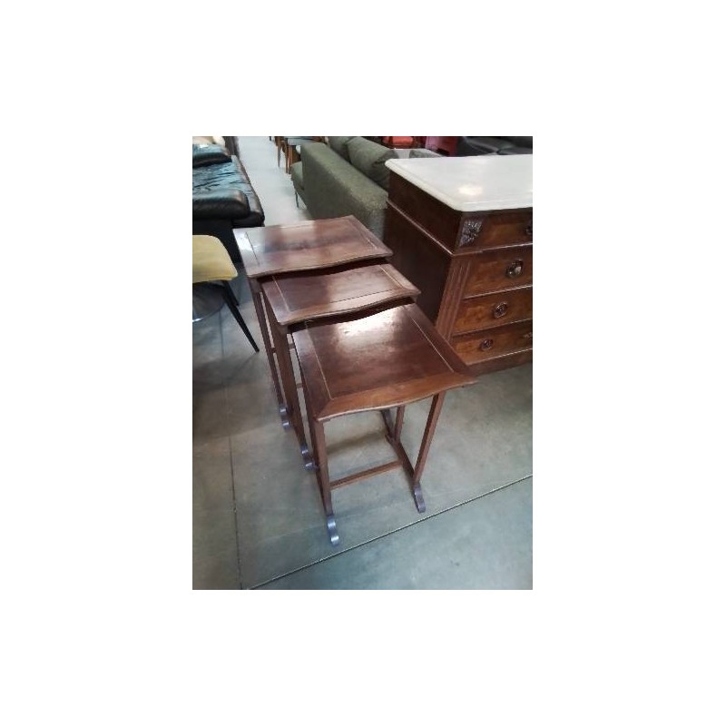 3 TABLES BASSES GIGOGNES BOIS