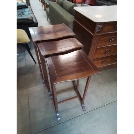 3 TABLES BASSES GIGOGNES BOIS