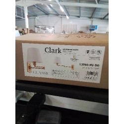 APPLIQUE MURALE MÉTAL DORÉ CLARK CLASSIC
