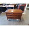 COMMODE 4 TIROIRS BOIS MARQUETÉ STYLE LOUIS XVI 
