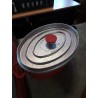 COCOTTE OVALE ALU ROUGE ARDOR 34X25CM