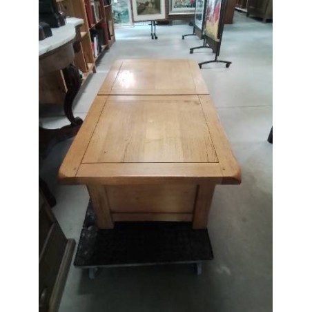 TABLE BASSE RECTANGULAIRE BAR CHÊNE CLAIR