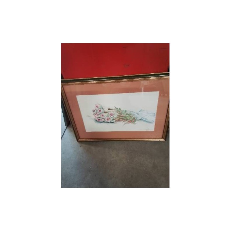 DESSIN BOUQUET DE ROSES