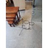 PORTE PLANTE 3 POTS FER FORGÉ ANNÉES 60