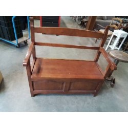 BANC COFFRE BOIS 