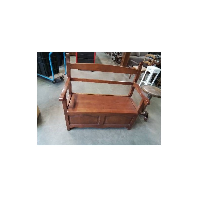 BANC COFFRE BOIS 