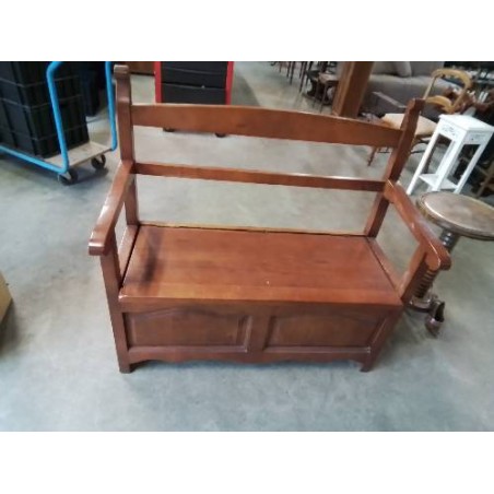 BANC COFFRE BOIS 
