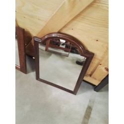 MIROIR CINTRÉ BOIS MOULURÉ 