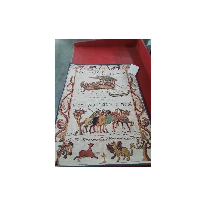 TAPISSERIE HAROLD ET WILLIAM D APRES LA TAPISSERIE DE LA REINE MATHILDE LES MEDAILLES D OR 