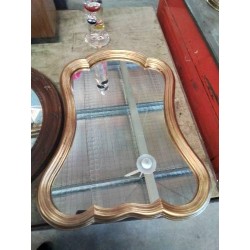 MIROIR DORE CHANTOURNÉ STYLE RÉGENCE 
