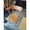 CHAISE D’ADMINISTRATION BOIS CLAIR THONET ANNÉES 50