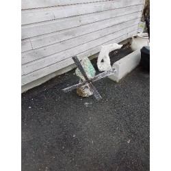 MOULIN DE JARDIN CIMENT 60 CM