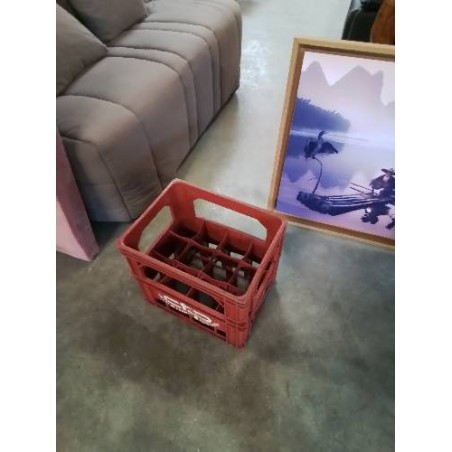 CASIER A BOUTEILLES RÉSINE ROUGE CFP 