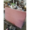 TETE DE LIT TISSU ROSE 140X102CM