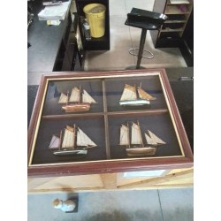 TABLEAU VOILIERS DEMI COQUE 