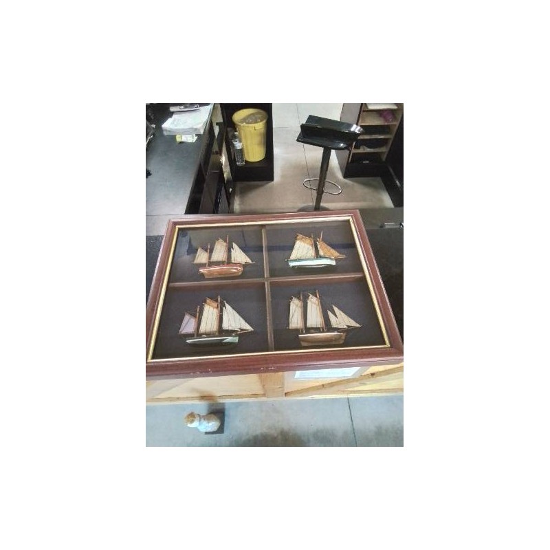 TABLEAU VOILIERS DEMI COQUE 