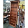 BIBLIOTHEQUE BOIS 7 NICHES 235X90X33CM
