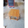 TABLE BASSE CARRÉE PIN