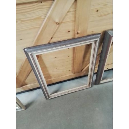 ENCADREMENT BOIS TAUPE 49,5X60CM