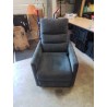 FAUTEUIL RELAX ÉLECTRIQUE TISSU GRIS