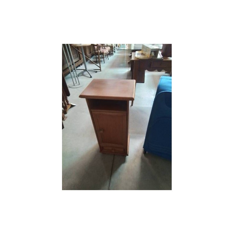 CHEVET STYLE LOUIS PHILIPPE 1 PORTE 1 TIROIR 1 NICHE 