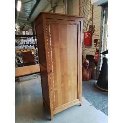 BONNETIÈRE PENDERIE  BOIS CLAIR MOULURÉ STYLE DIRECTOIRE 190X80X55CM