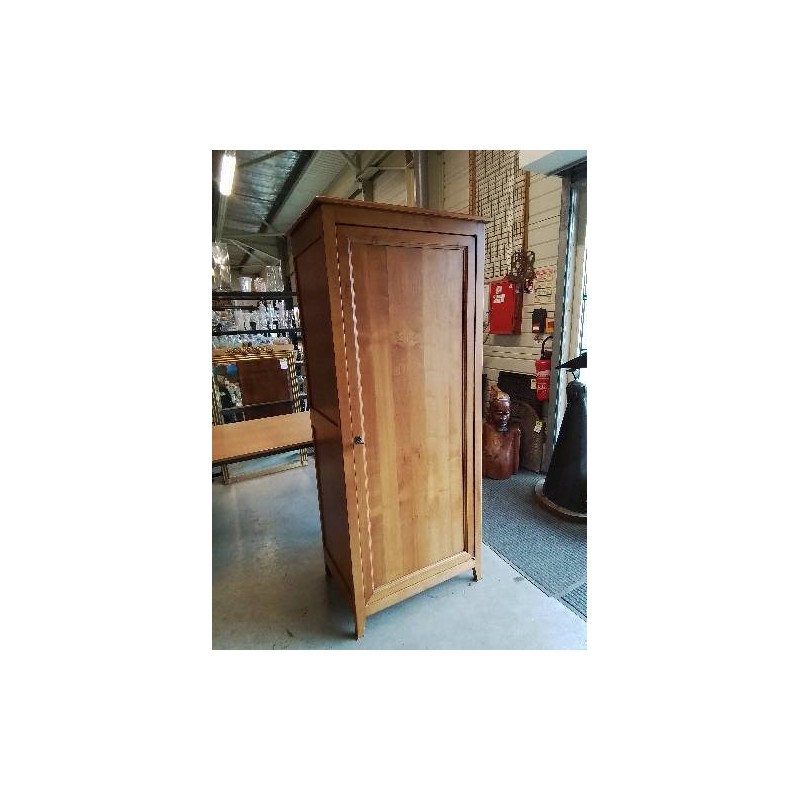 BONNETIÈRE PENDERIE  BOIS CLAIR MOULURÉ STYLE DIRECTOIRE 190X80X55CM
