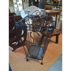 PORTE PARAPLUIE FER FORGÉ ANNÉES 50