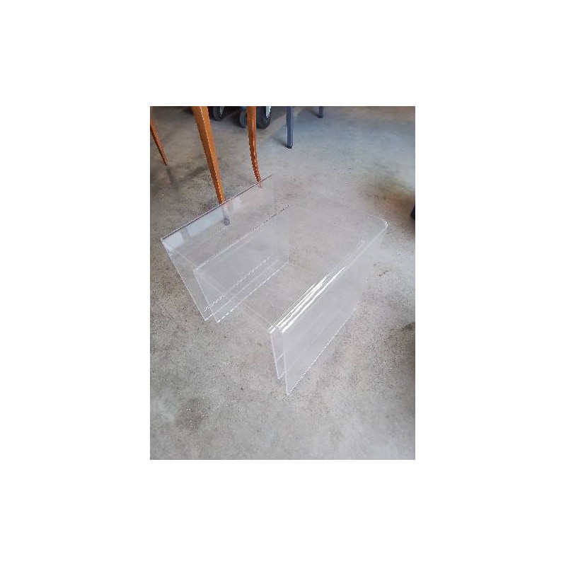 2 TABLES BASSE GIGOGNES PLEXIGLAS IPLEX