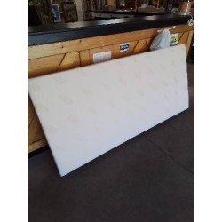 SOMMIER TAPISSER A LATTES LITERIE REVE D’OR AVEC 4 PIEDS 90X190