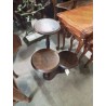 PORTE PLANTE BOIS 3 POTS 