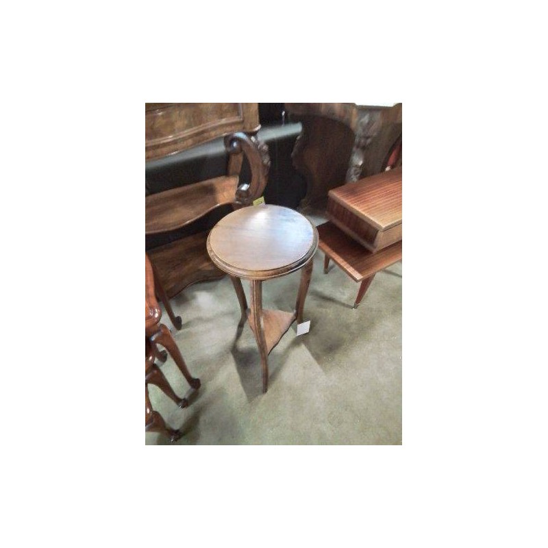SELLETTE RONDE TRIPODE BOIS