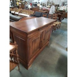 BUFFET BOIS MOULURÉ 1 TIROIR 2 PORTES STYLE LOUIS PHILIPPE 