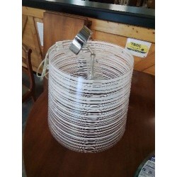 SUSPENSION RÉSINE TRANSPARENT ET BLANC EMPORIUM ITALY