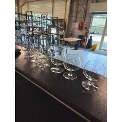 6 VERRES A COGNAC BACCARAT 